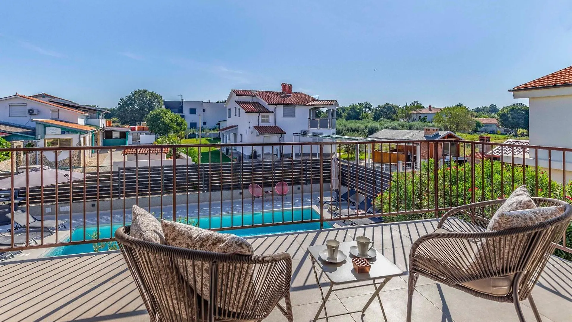 Ap Caci Mit Pool - Istriensonne 0712-0737 Apartman Medulin Horvátország